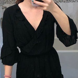 Black Abercrombie and Fitch Romper